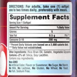 Viên uống bổ tim Puritan’s Pride CoQ10 200mg 60 Softgels 6 vien uong bo tim puritans pride coq10 200mg 60 softgels 210324 kb