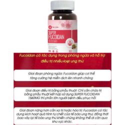 vien uong fucoidan ho tro cho nguoi bi ung thu no1usa super fucoidan 1560mg 30 capsules kc