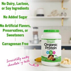 bot protein huu co orgain organic protein 462g huong socola bo dau phong 120424 kd