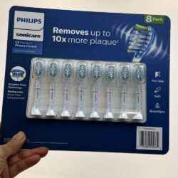 Đầu bàn chải thay thế Philips Sonicare Premium Plaque Control with BrushSync C3 8 cái 8 dau ban chai thay the philips sonicare premium plaque control with brushsync c3 8 cai 260424 ka