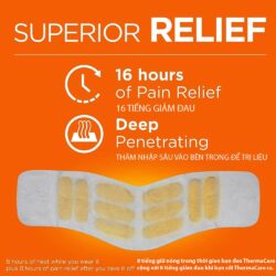 Miếng dán nóng ThermaCare HeatWraps Neck, Wrist and Shoulder 5 MIẾNG LẺ (cổ, cổ tay, vai) 15 mieng dan nong thermacare heatwraps neck wrist and shoulder 5 mieng le co co tay vai 120424 kf