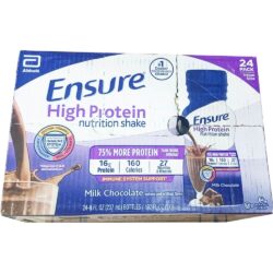 Sữa Ensure nước giàu protein Ensure High Protein Milk Chocolate 237ml Thùng 24 chai 6 sua ensure nuoc giau protein ensure high protein milk chocolate 237ml thung 24 chai 180424 ka