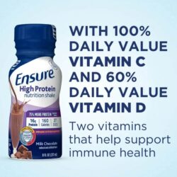 Sữa Ensure nước giàu protein Ensure High Protein Milk Chocolate 237ml Thùng 24 chai 8 sua ensure nuoc giau protein ensure high protein milk chocolate 237ml thung 24 chai 180424 kc