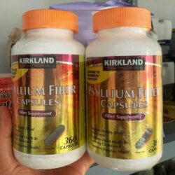 Viên uống bổ sung chất xơ Kirkland Signature Psyllium Fiber Capsules 360 viên 5 vien uong bo sung chat xo kirkland signature psyllium fiber capsules 360 vien 220424 ka