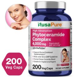 Viên uống chống lão hóa, cải thiện nếp nhăn NusaPure Phytoceramide Complex 4000mg 200 Capsules 5 vien uong chong lao hoa cai thien nep nhan nusapure phytoceramide complex 4000mg 200 capsules 240424 ka