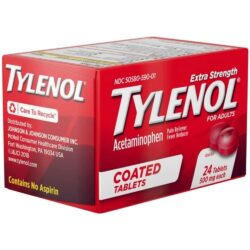 Viên uống Tylenol Acetaminophen Extra Strength 500mg 24 Coated Tablets 7 vien uong tylenol acetaminophen extra strength 500mg 24 coated tablets 200424 kb