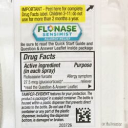 Xịt chống dị ứng Flonase Sensimist Allergy Relief Nasal Spray 5.9ml 9 xit chong di ung flonase sensimist allergy relief nasal spray 59ml 250424 kc