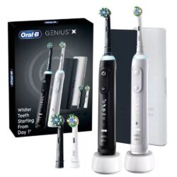 Bàn chải đánh răng sạc điện Oral-B Genius X A.I. Rechargeable Toothbrush 2 cái 7 ban chai danh rang sac dien oral b genius x ai rechargeable toothbrush 2 cai 310524 kb