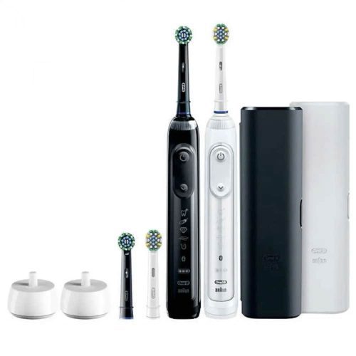 Bàn chải đánh răng sạc điện Oral-B Genius X A.I. Rechargeable Toothbrush 2 cái 12 ban chai danh rang sac dien oral b genius x ai rechargeable toothbrush 2 cai 310524 kc