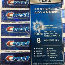 Kem đánh răng Crest Pro-Health Advanced Toothpaste 164g x5 9 kem danh rang crest pro health advanced toothpaste 164g x5 070524 ka