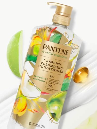 Set dầu gội và xả Pantene Essential Botanicals Sulfate Free Volumizing Shampoo & Conditioner 1.13L (Crisp Apple & Honeysuckle) 13 set dau goi va xa pantene essential botanicals sulfate free volumizing shampoo conditioner 113l crisp apple honeysuckle 200524 kf