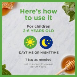 Siro ho cho trẻ 2-6 tuổi Zarbee’s Children’s Cough Syrup + Mucus Day & Night 118ml x2 10 siro ho cho tre 2 6 tuoi zarbees childrens cough syrup mucus day night 118ml x2 090524 kd