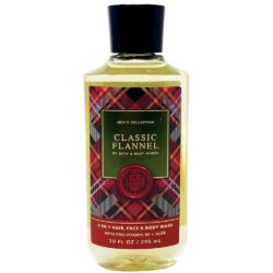 sua tam goi cho nam bath body works classic flannel hair face body wash 295ml 270524 ka