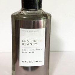 sua tam goi cho nam bath body works leather brandy hair face body wash 295ml 260524 kc