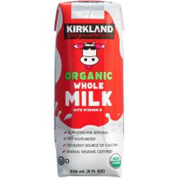 Sữa tươi nguyên kem Kirkland Signature Organic Whole Milk 236ml x18 hộp 9 sua tuoi nguyen kem kirkland signature organic whole milk 236ml x18 hop 030524 kd