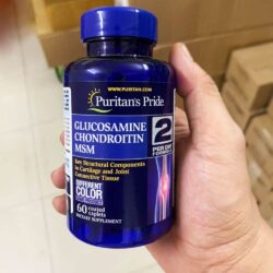 Viên uống bổ khớp Puritan’s Pride Glucosamine, Chondroitin, MSM 60 Caplets 3 vien uong bo khop puritans pride glucosamine chondroitin msm 60 caplets 070524 ka