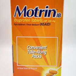 Viên uống Ibuprofen Motrin IB 200mg 100 Coated Caplets (50 gói x2 viên) 8 vien uong ibuprofen motrin ib 200mg 100 coated caplets 50 goi x2 vien 040524 kb