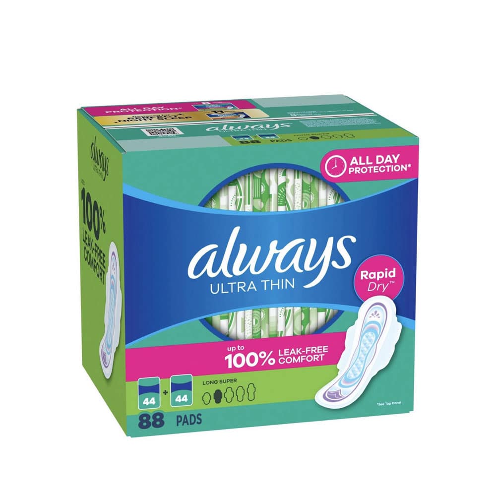 Băng vệ sinh siêu mỏng cánh Always Ultra Thin 88 miếng (Size 2)