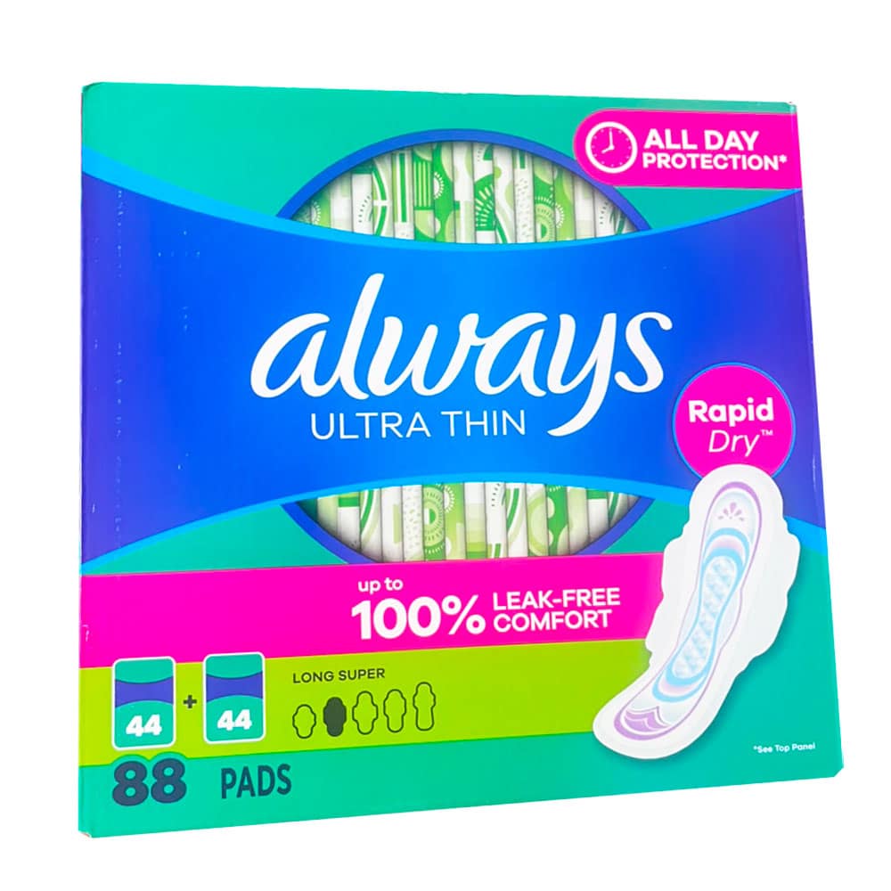 Băng vệ sinh siêu mỏng cánh Always Ultra Thin 88 miếng (Size 2) - Ảnh 2
