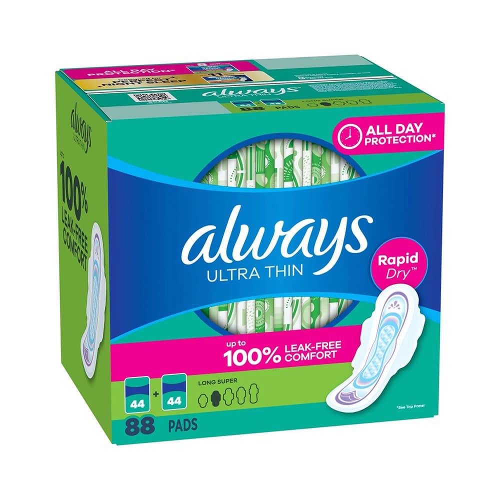 Băng vệ sinh siêu mỏng cánh Always Ultra Thin 88 miếng 4 Băng vệ sinh siêu mỏng cánh Always Ultra Thin 88 miếng - Ảnh 4