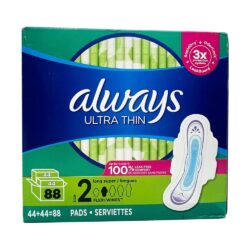 Băng vệ sinh siêu mỏng cánh Always Ultra Thin 88 miếng (Size 2) 7 bang ve sinh sieu mong canh always ultra thin 88 mieng 261225 ka