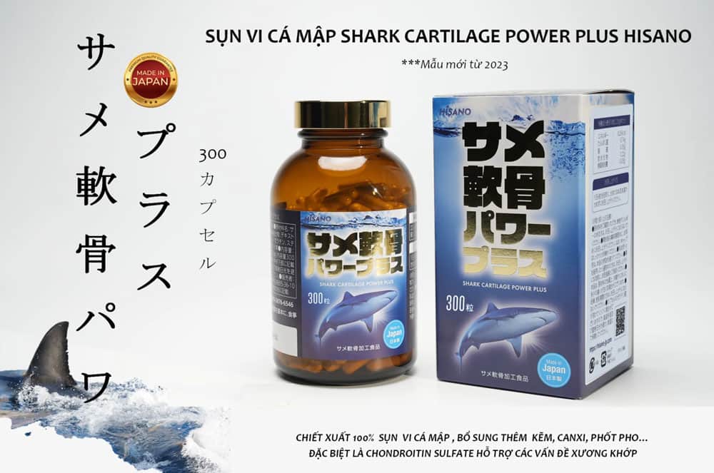 vien uong sun vi ca map hisano shark cartilage power plus 300 vien 010624 kc