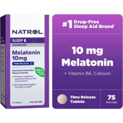 Viên uống giúp ngủ ngon Natrol Melatonin 10mg 75 viên 10 ien uong giup ngu ngon natrol melatonin 10mg 75 vien 220724 kb