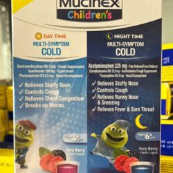 Siro cảm cho trẻ em Mucinex Children’s Multi-Symptom Cold Day & Night 118ml x2 chai 5 siro cam cho tre em mucinex childrens multi symptom cold day night 118ml x2 chai 230724 ka