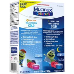 Siro cảm cho trẻ em Mucinex Children’s Multi-Symptom Cold Day & Night 118ml x2 chai 6 siro cam cho tre em mucinex childrens multi symptom cold day night 118ml x2 chai 230724 kb