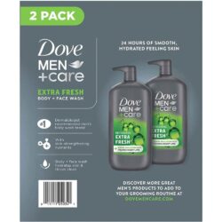 Sữa tắm cho nam Dove Men+Care Extra Fresh Body and Face Wash 946ml x2 5 sua tam cho nam dove men care extra fresh body and face wash 946ml x2 290724 ka