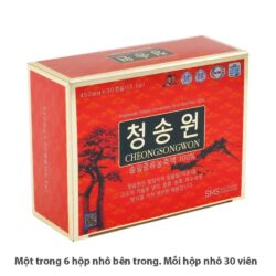 Tinh dầu thông đỏ SMS Bio Pharm CheongSongWon 180 viên 9 tinh dau thong do sms bio pharm cheongsongwon 180 vien 180724 kd