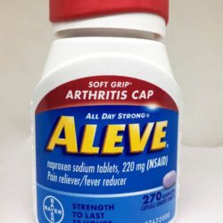 Viên uống Aleve Soft Grip Arthritis Cap Pain Reliever Naproxen Sodium 220mg 270 Caplets 7 vien uong aleve soft grip arthritis cap pain reliever naproxen sodium 220mg 270 caplets 071024 ka