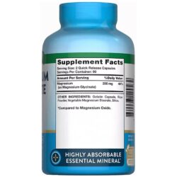 vien uong bo sung magie natures truth magnesium glycinate 200mg 180 capsules 240724 kb