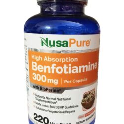 Viên uống cân bằng đường huyết NusaPure Benfotiamine 300mg 220 viên 6 vien uong can bang duong huyet nusapure benfotiamine 300mg 220 vien 021224 ka