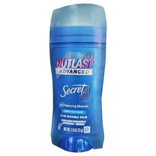 lan khu mui sap secret outlast advanced completely clean 72h invisible solid 73g 220824 ka
