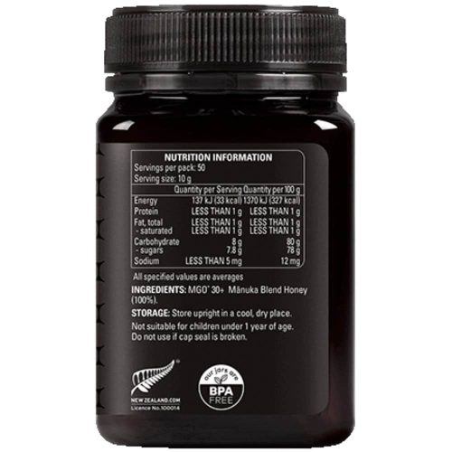 Mật ong Comvita Manuka Blend Honey MGO 30+ 500g 14 mat ong comvita manuka blend honey mgo 30 500g 220824 kd