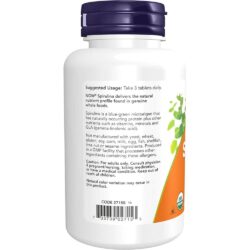 Tảo xoắn Now Organic Spirulina 1000mg 120 Tablets 5 tao xoan now organic spirulina 1000mg 120 tablets 020824 kb