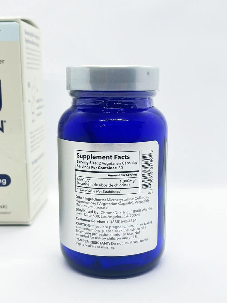 Viên uống hỗ trợ tăng NAD+ Tru Niagen Pro 1000mg 60 Capsules 4 Viên uống hỗ trợ tăng NAD+ Tru Niagen Pro 1000mg 60 Capsules - Ảnh 4