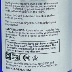 Viên uống hỗ trợ tăng NAD+ Tru Niagen Pro 1000mg 60 Capsules 17 vien uong ho tro tang nad tru niagen pro 1000mg 60 capsules 110525 kh