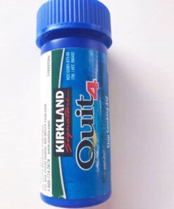 keo don cai thuoc la kirkland signature quit 4 lozenge mint 27 vien x4 ong 040924 ka