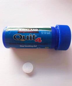 keo don cai thuoc la kirkland signature quit 4 lozenge mint 27 vien x4 ong 040924 kb