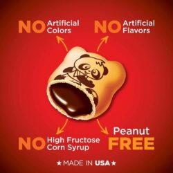 Bánh gấu nhân kem socola Meiji Hello Panda Chocolate Hộp 680g (21g x32 gói) 14 banh gau nhan kem socola meiji hello panda chocolate hop 680g 21g x32 goi 011024 ke