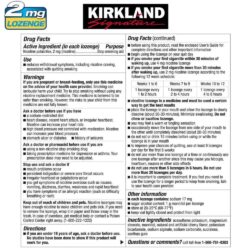 Kẹo dòn cai thuốc lá Kirkland Signature Quit 2 Lozenge Cherry 27 viên x3 ống 4 keo don cai thuoc la kirkland signature quit 2 lozenge cherry 27 vien x3 ong 011024 kb