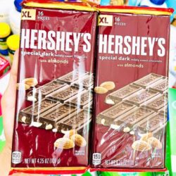 Socola đen Hershey hạnh nhân Hershey’s Special Dark Chocolate With Almonds XL 120g (16 thanh) 8 socola den hershey hanh nhan hersheys special dark chocolate with almonds xl 120g 16 thanh 021024 ka