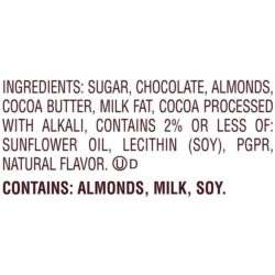 Socola đen Hershey hạnh nhân Hershey’s Special Dark Chocolate With Almonds XL 120g (16 thanh) 12 socola den hershey hanh nhan hersheys special dark chocolate with almonds xl 120g 16 thanh 021024 ke