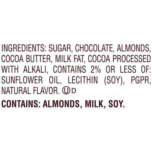Socola đen Hershey hạnh nhân Hershey’s Special Dark Chocolate With Almonds XL 120g (16 thanh) 17 socola den hershey hanh nhan hersheys special dark chocolate with almonds xl 120g 16 thanh 021024 ke