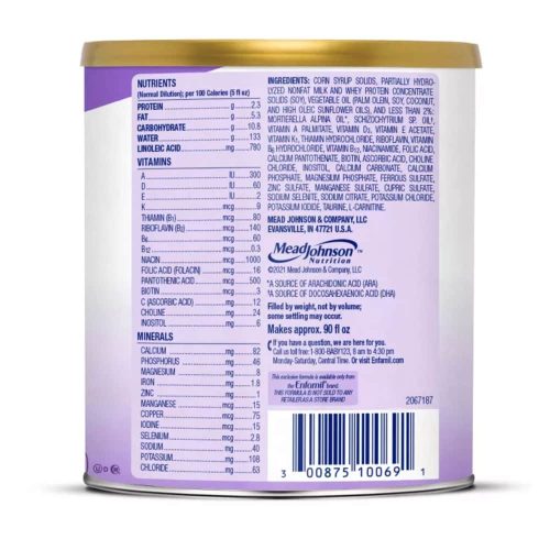 sua bot enfamil cho tre tu 0 12 thang enfamil gentlease infant formula 352g 101024 kc