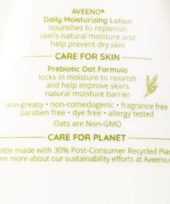sua duong the aveeno daily moisturizing lotion nourishes dry skin fragrance free 709ml 211024 ke
