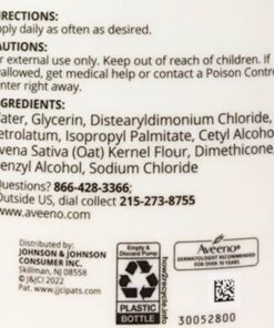 sua duong the aveeno daily moisturizing lotion nourishes dry skin fragrance free 709ml 211024 kf