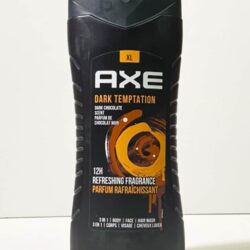 Sữa tắm gội 3 trong 1 Axe Dark Temptation 3 in 1 Body Face Hair Wash 400ml 3 sua tam nam axe dark temptation body wash 400ml 221024 ka